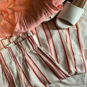 Comfortable loose fit striped pant,great for work, and out for lunch